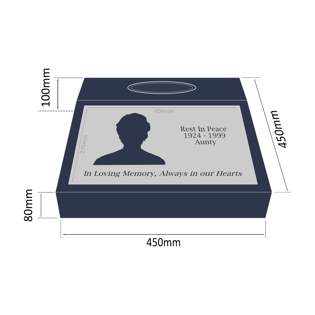 Personalised Winchester Memorial