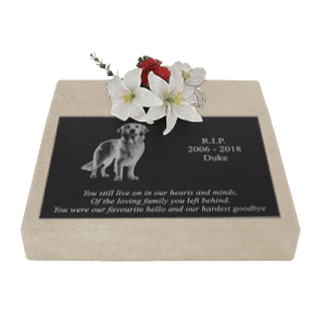 Personalised Winchester Pet Memorial – Bespoke